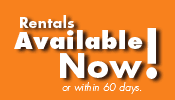 Rentals available now or within 60 days